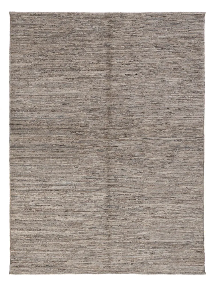 Berber Teppich 174x238cm - Wollteppich - dunkelgrau