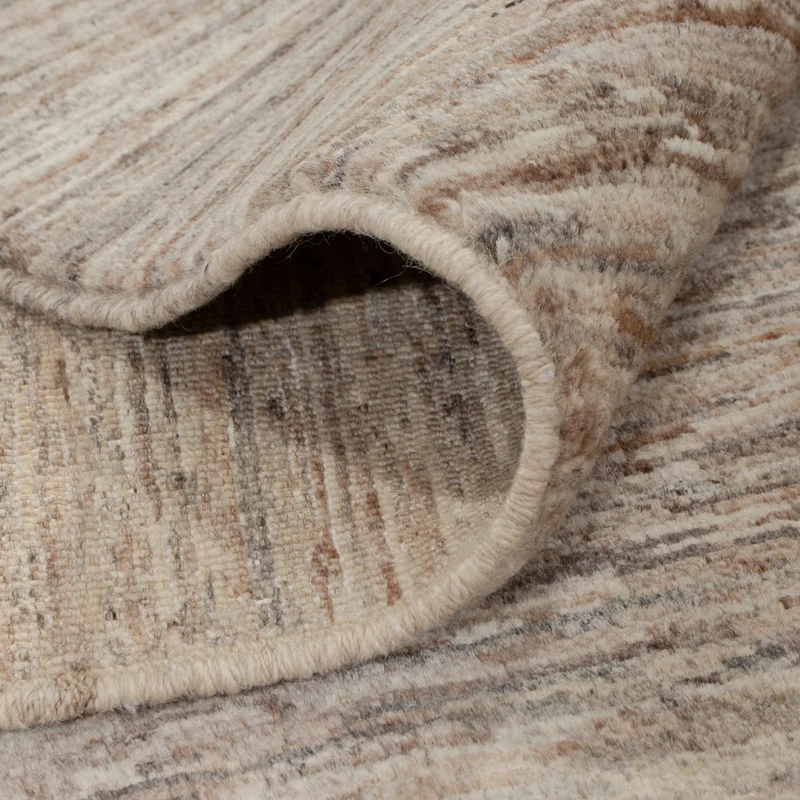 Berber Teppich 174x238cm - Wollteppich - dunkelgrau
