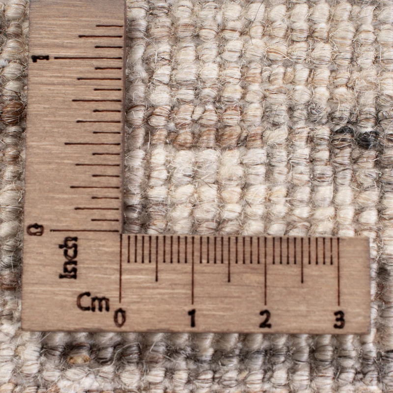 Berber Teppich 174x238cm - Wollteppich - dunkelgrau