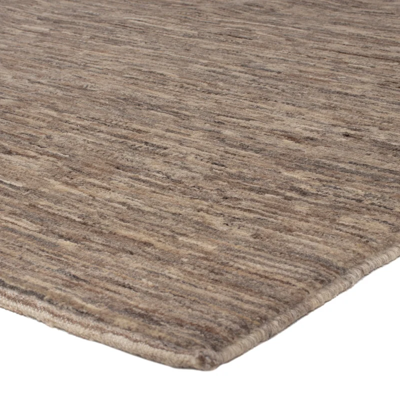 Berber Teppich 171x240cm - Wollteppich - grau