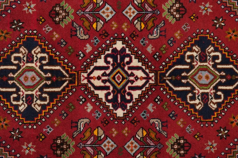 Gashgai · Handgeknüpft – Rot, 150x109 cm