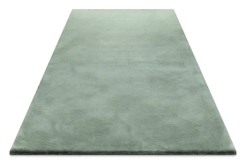 Kunstfell Teppich Türkis flauschig und weich "Anna" WECONhome Basics