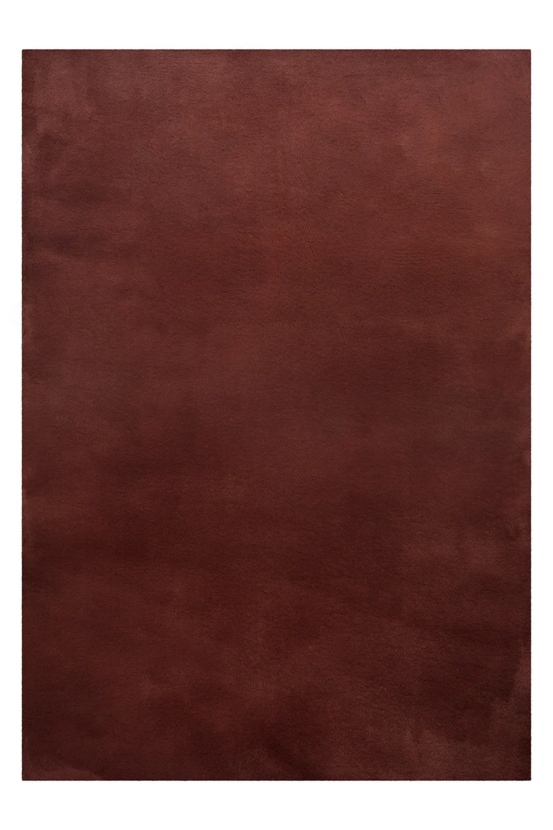 Kunstfell Teppich Bordeaux flauschig und weich "Anna" WECONhome Basics