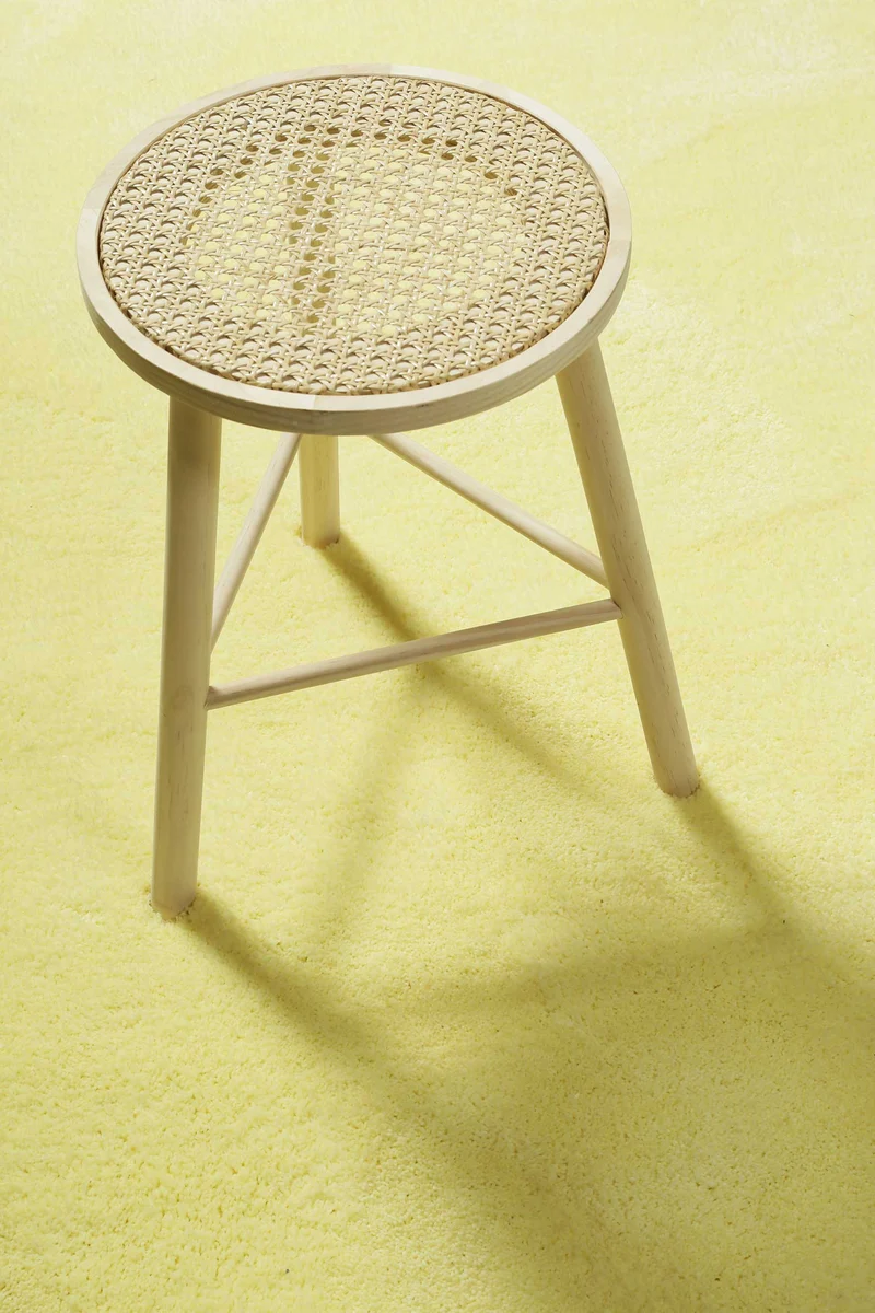 Teppich Gelb Hochflor "Pisa" Homie Living