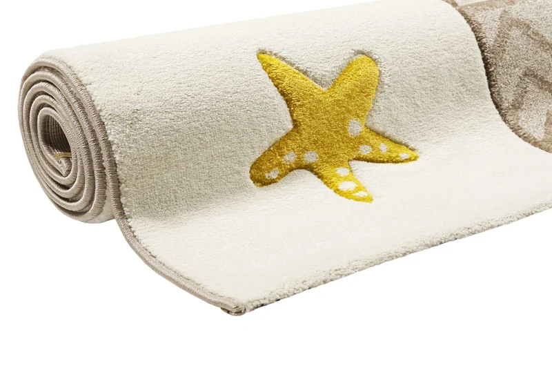 Esprit Kinderteppich Creme Beige "Playground"
