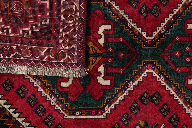 Gashgai · Handgeknüpft – Rot, 149x104 cm