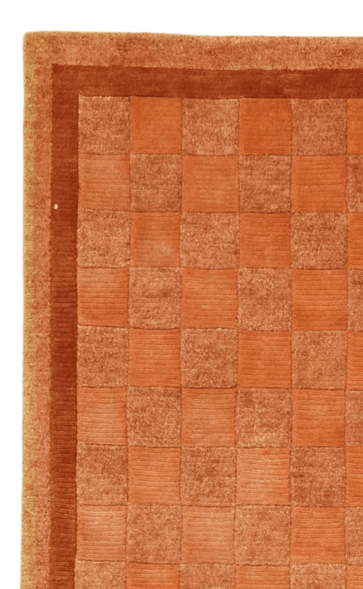 Nepal · Handgeknüpft – Orange, 178x123 cm
