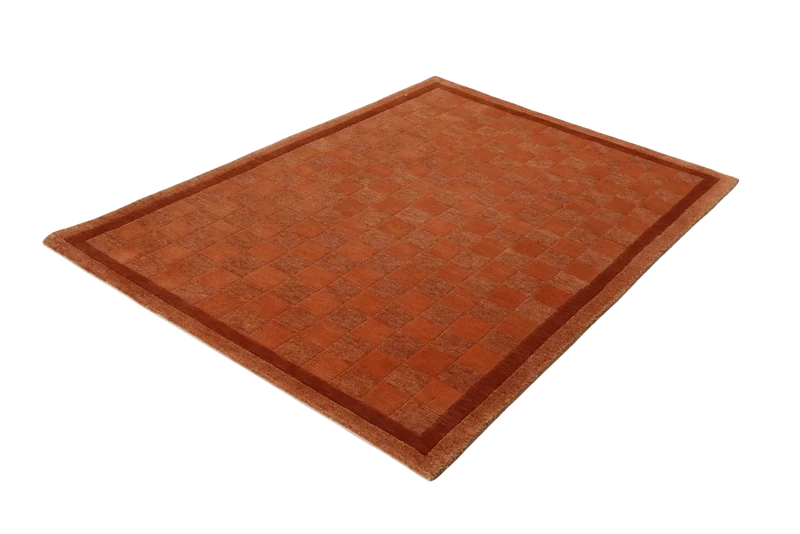 Nepal · Handgeknüpft – Orange, 178x123 cm