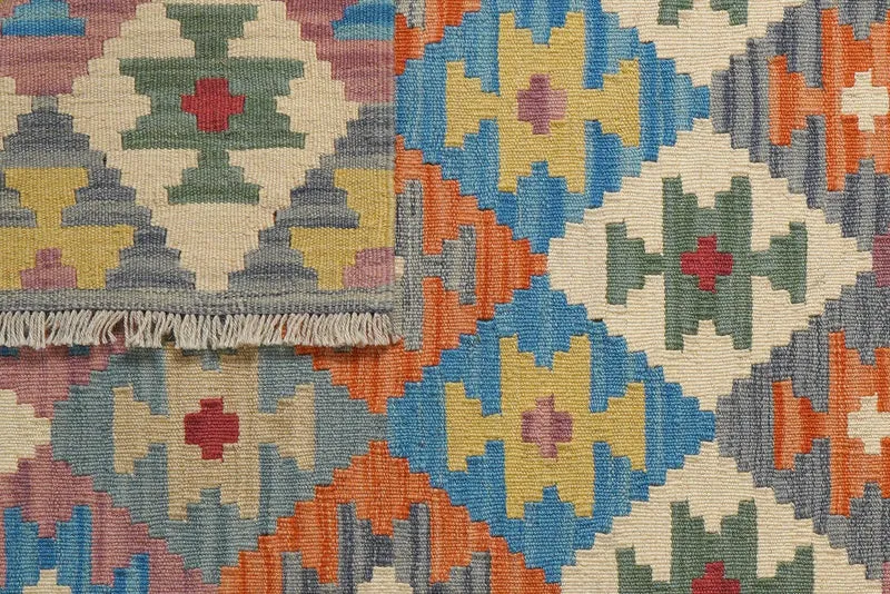 Kelim Gashgai · Handgewebt – Bunt, 153x95 cm