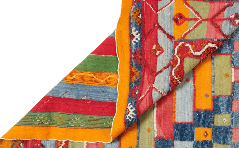 Marokko · Handgeknüpft – Bunt, 267x195 cm