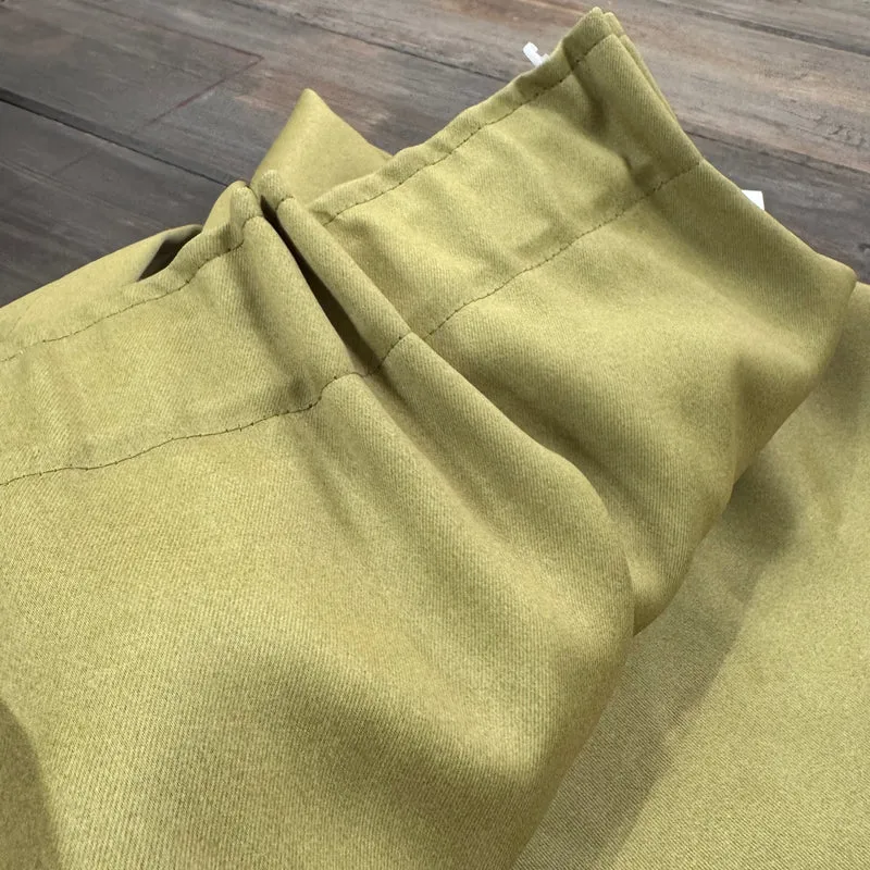 Gardine Khaki 90x260 Verdunkler Vorhang Gebraucht