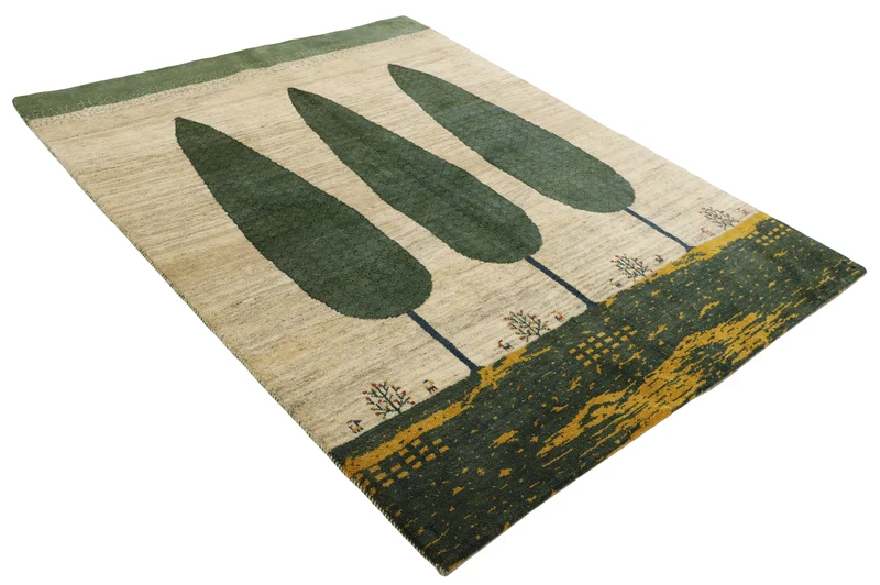 MY-RUG Teppich "Gabeh" Baummuster, Handgeknüpft