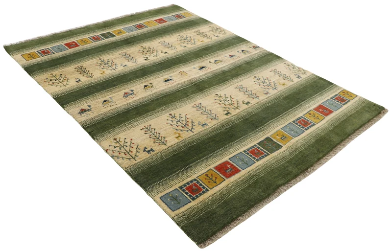 MY-RUG Teppich "Gabeh" Baummuster, Handgeknüpft
