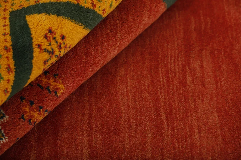 MY-RUG Teppich "Gabeh" Geometrische Streifen und Blöcke, Handgeknüpft