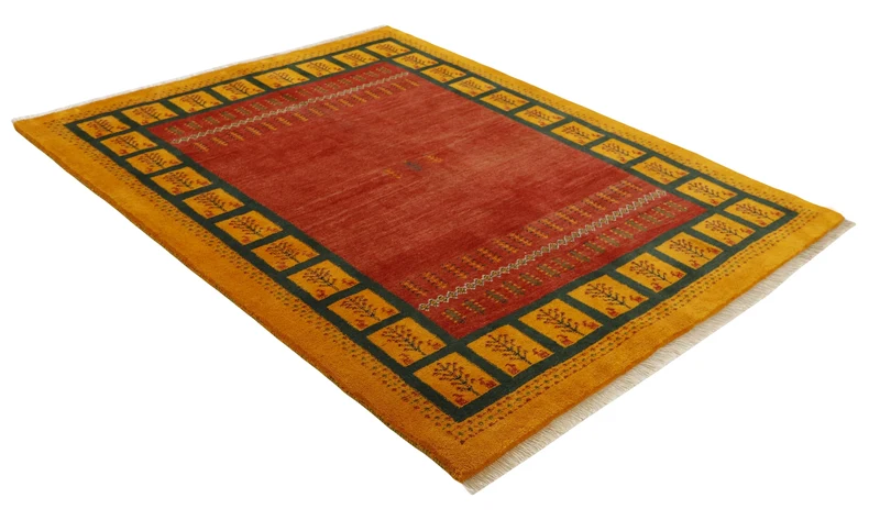 MY-RUG Teppich "Gabeh" Geometrische Streifen und Blöcke, Handgeknüpft