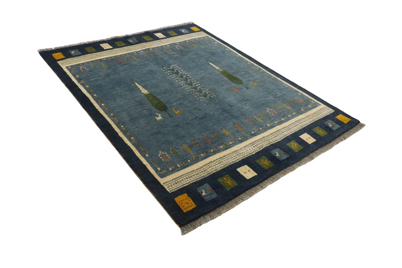 MY-RUG Teppich "Gabeh" Baummuster, Handgeknüpft