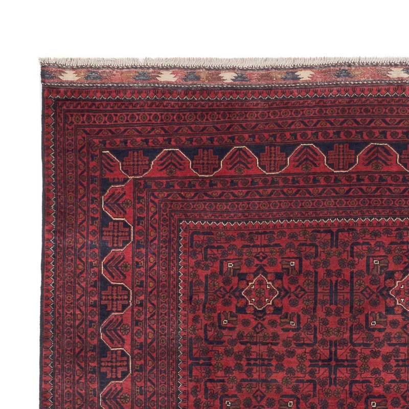 Khal Mohammadi Teppich 198x292cm - Orientteppich - dunkelrot