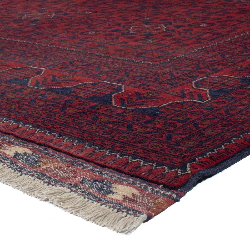 Khal Mohammadi Teppich 198x292cm - Orientteppich - dunkelrot