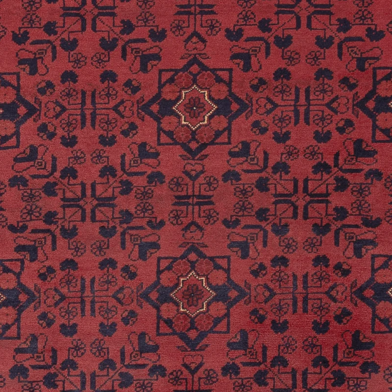 Khal Mohammadi Teppich 198x288cm - Orientteppich - dunkelrot