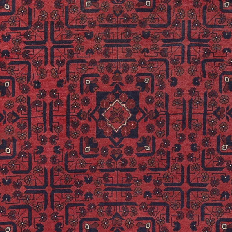 Khal Mohammadi Teppich 197x294cm - Orientteppich - dunkelrot