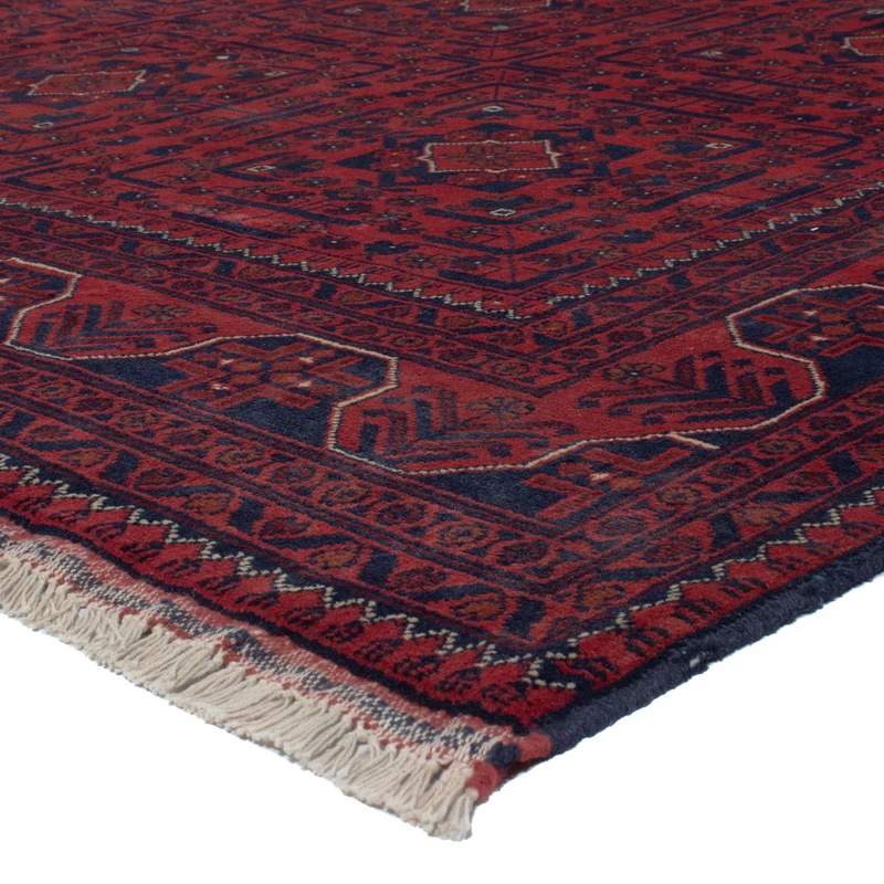 Khal Mohammadi Teppich 197x294cm - Orientteppich - dunkelrot