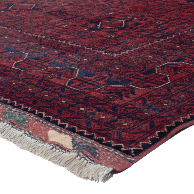 Khal Mohammadi Teppich 195x297cm - Orientteppich - dunkelrot