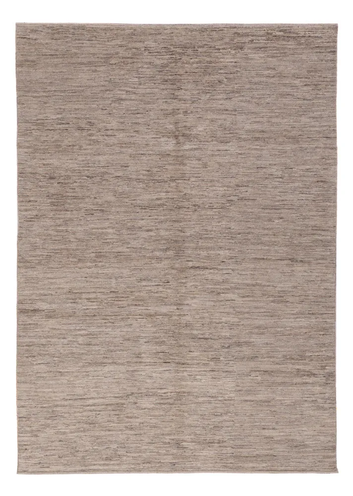 Berber Teppich 170x238cm - Wollteppich - hellgrau