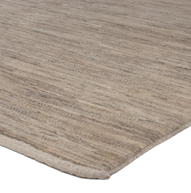 Berber Teppich 170x238cm - Wollteppich - hellgrau