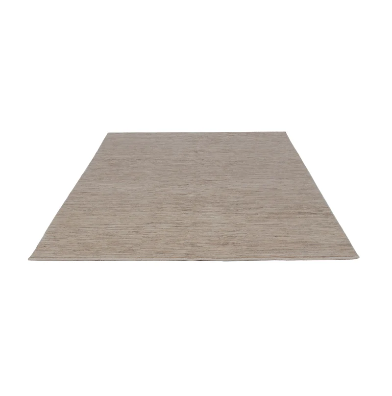 Berber Teppich 170x238cm - Wollteppich - hellgrau