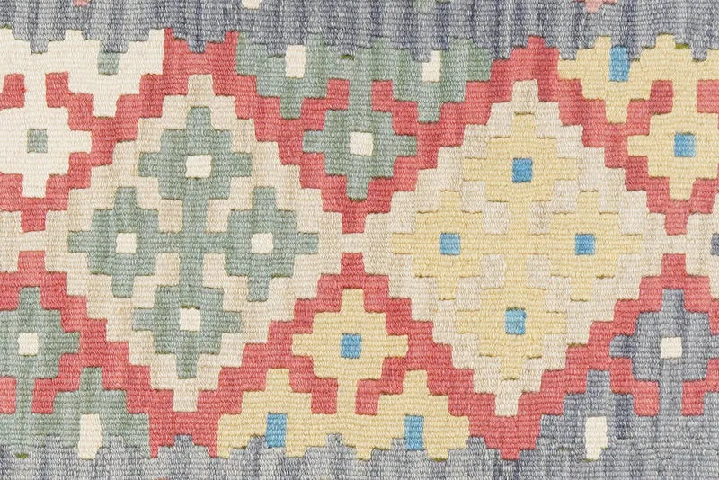 Kelim Gashgai · Handgewebt – Bunt, 237x86 cm