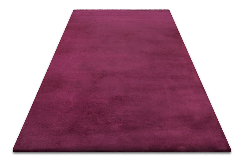 Kunstfell Teppich Violett flauschig und weich "Anna" WECONhome Basics