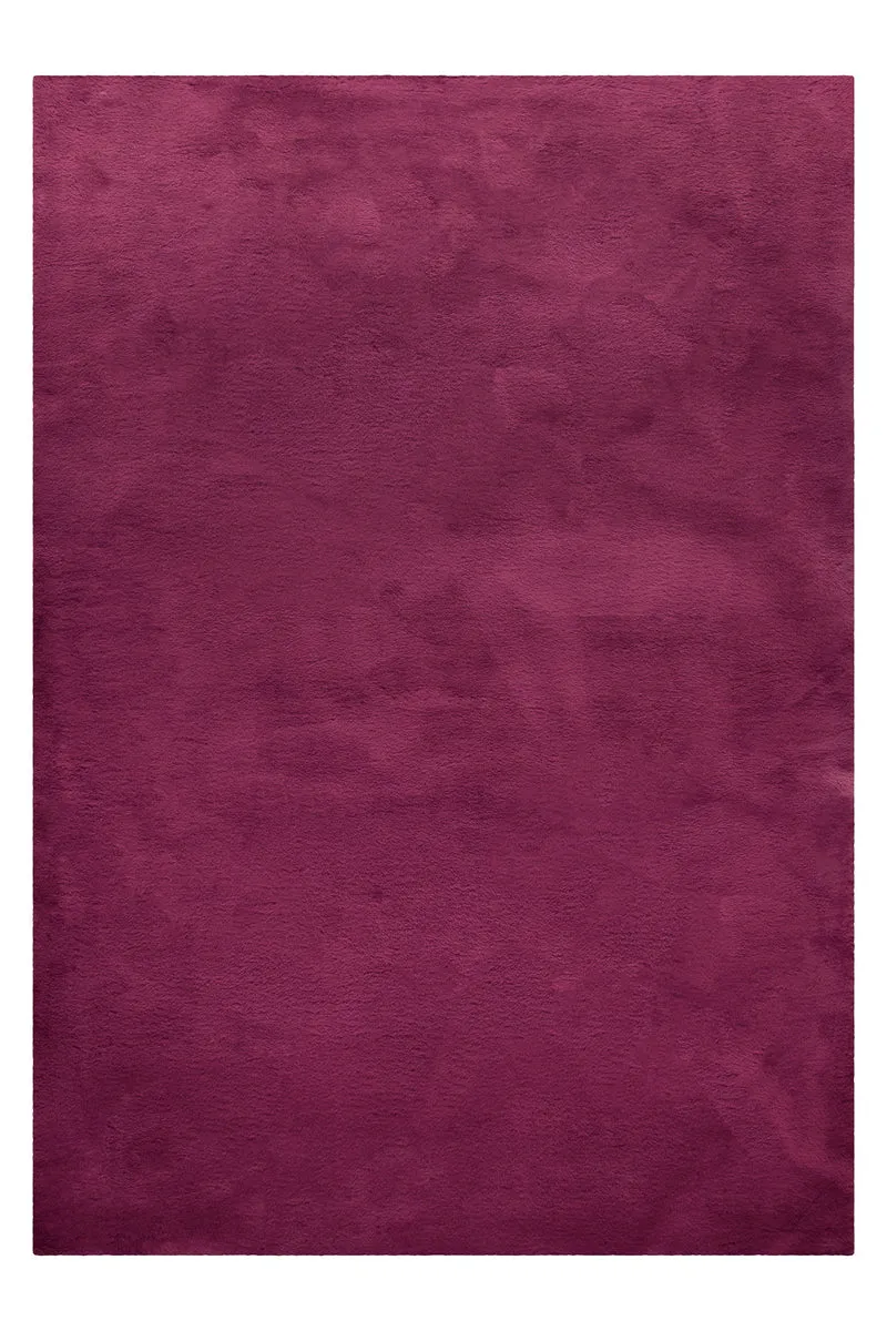 Kunstfell Teppich Violett flauschig und weich "Anna" WECONhome Basics