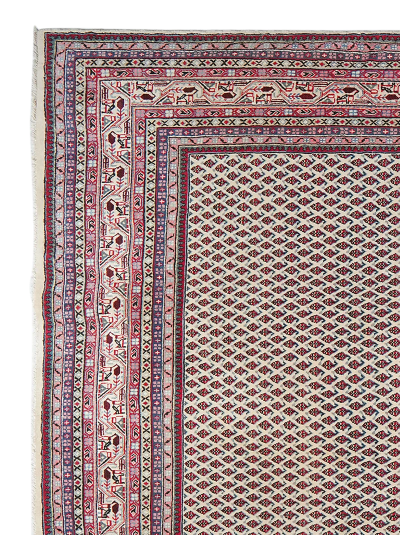 Sarough · Handgeknüpft – Beige, 324x222 cm