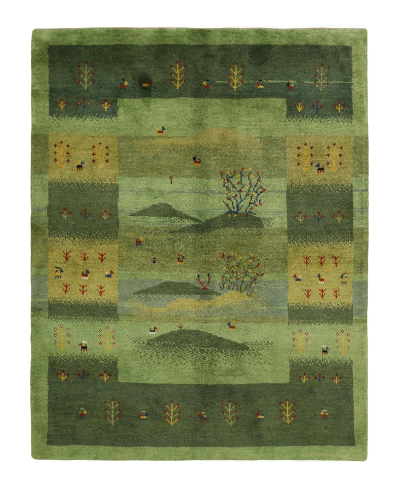 MY-RUG Teppich "Gabeh" Baummuster, Handgeknüpft