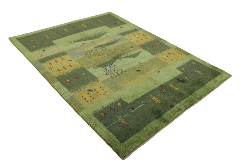 MY-RUG Teppich "Gabeh" Baummuster, Handgeknüpft
