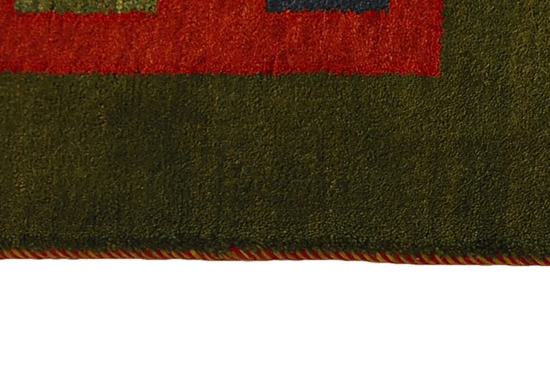 MY-RUG Teppich "Gabeh" Geometrische Streifen und Blöcke, Handgeknüpft