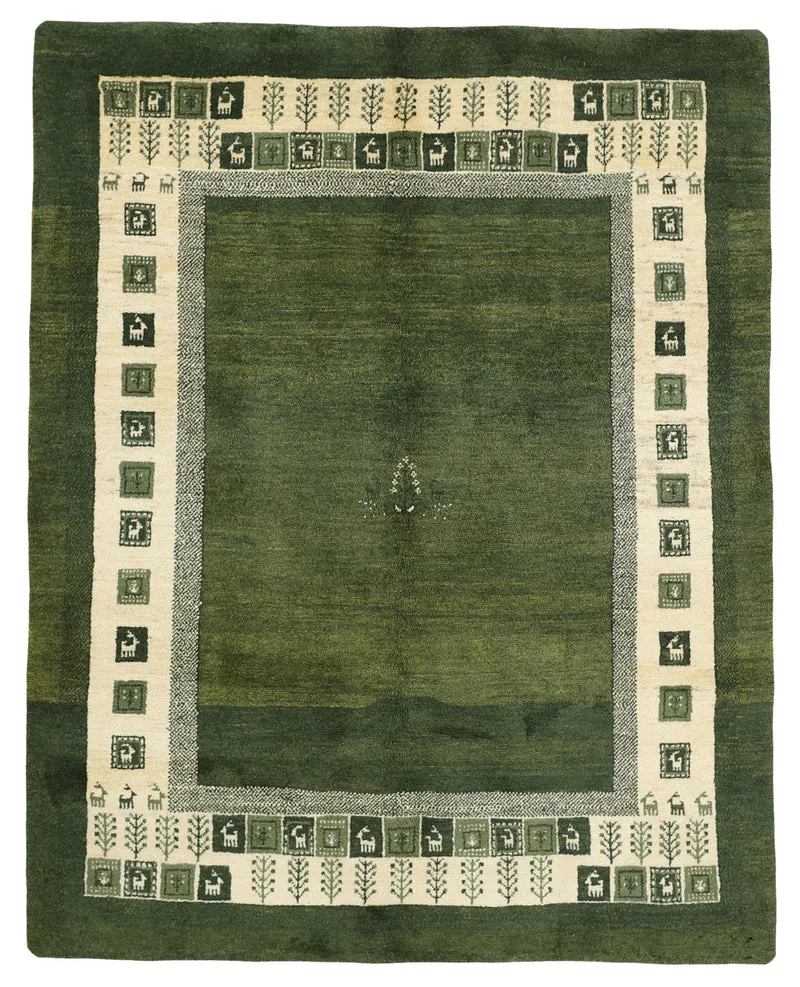 MY-RUG Teppich "Gabeh" Geometrische Streifen und Blöcke, Handgeknüpft