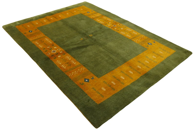 MY-RUG Teppich "Gabeh" Geometrische Streifen und Blöcke, Handgeknüpft