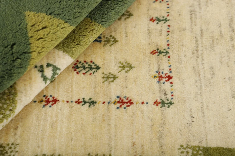 MY-RUG Teppich "Gabeh" Geometrische Streifen und Blöcke, Handgeknüpft