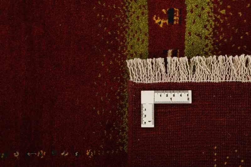 MY-RUG Teppich "Gabeh" Geometrische Streifen und Blöcke, Handgeknüpft