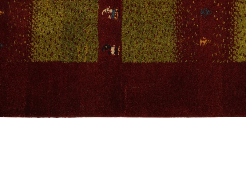 MY-RUG Teppich "Gabeh" Geometrische Streifen und Blöcke, Handgeknüpft