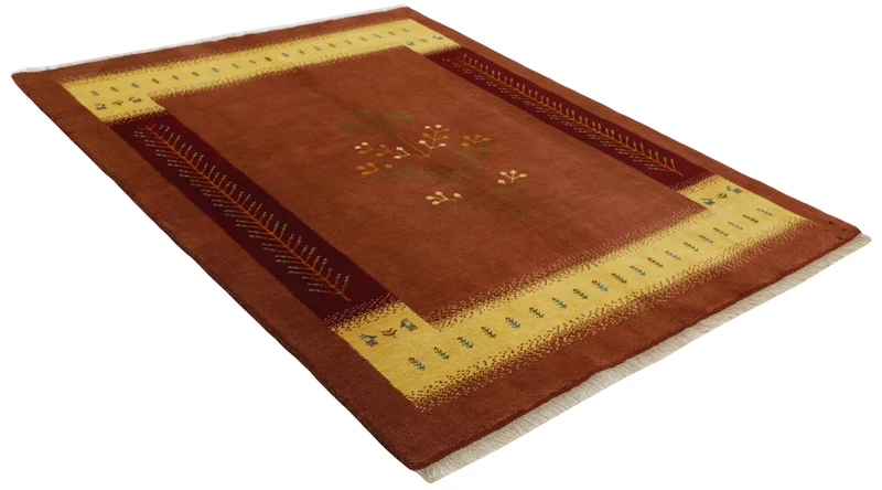 MY-RUG Teppich "Gabeh" Geometrische Streifen und Blöcke, Handgeknüpft