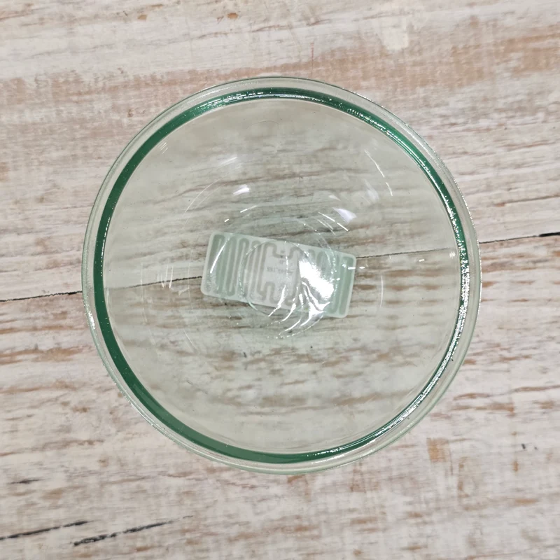Glasschale Dekoschale 9,5cm Schälchen Grün Glas Dessertschale Deko