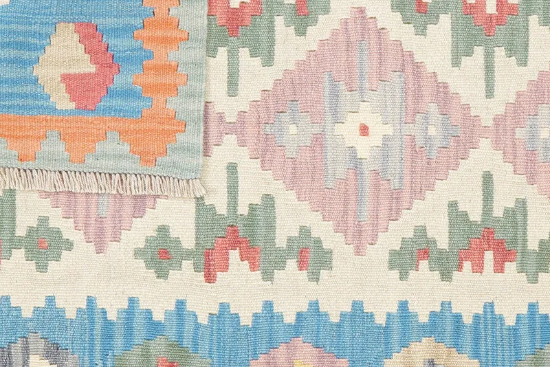 Kelim Gashgai · Handgewebt – Beige, 149x103 cm