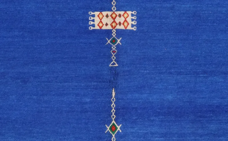 Nepal · Handgeknüpft – Blau, 240x170 cm