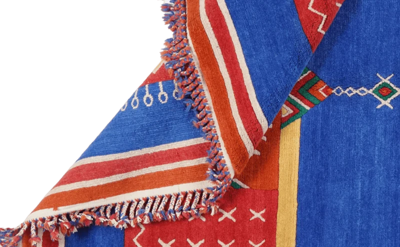 Nepal · Handgeknüpft – Blau, 240x170 cm