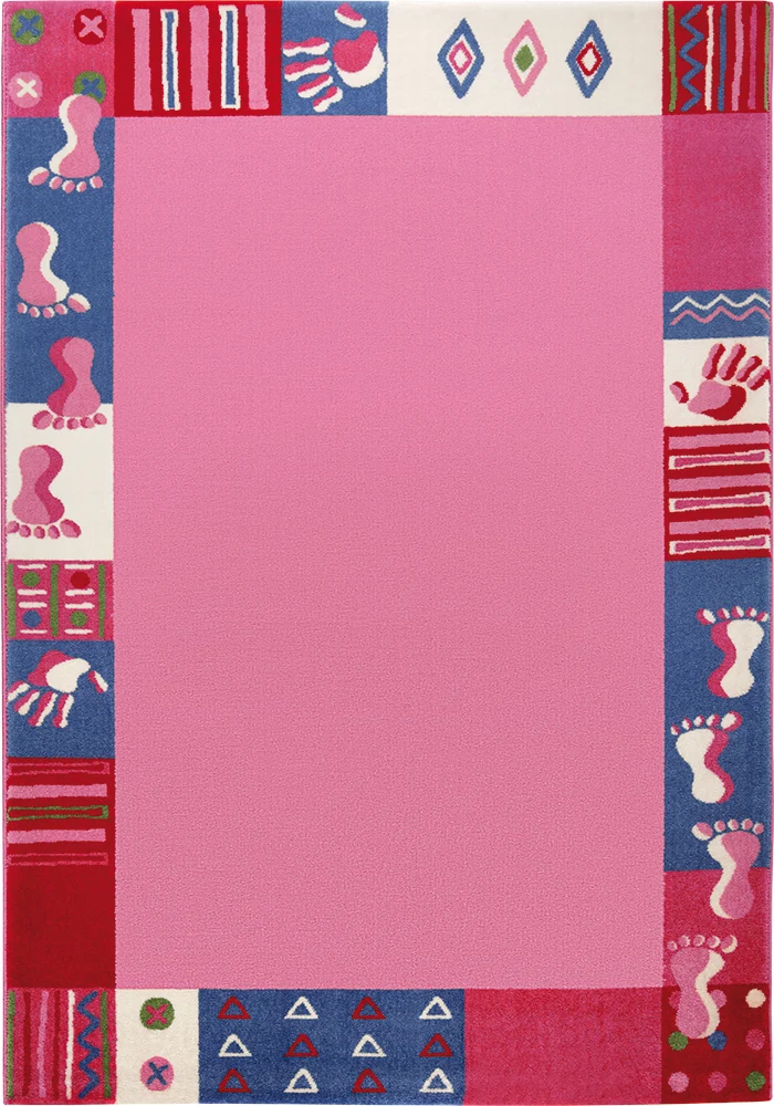 WECONhome Teppich 200x290 Rosa Rot