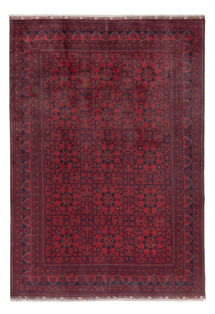 Khal Mohammadi Teppich 199x289cm - Orientteppich - dunkelrot