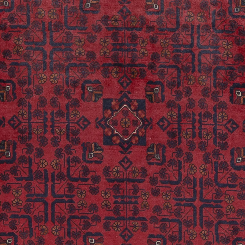 Khal Mohammadi Teppich 199x289cm - Orientteppich - dunkelrot