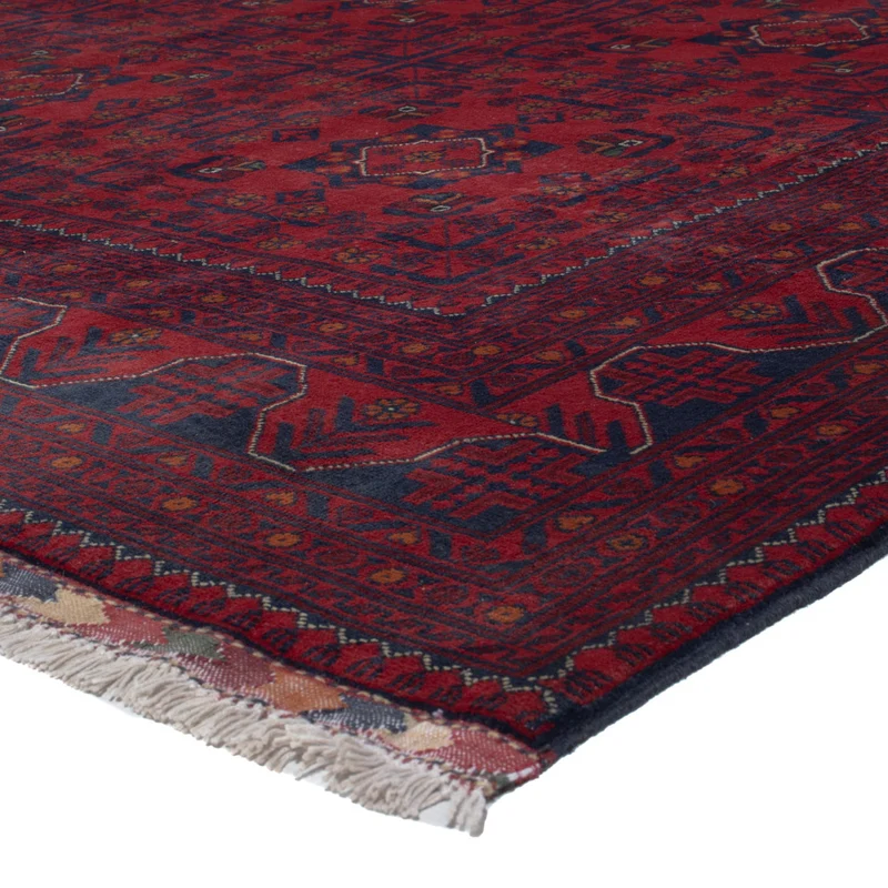 Khal Mohammadi Teppich 199x289cm - Orientteppich - dunkelrot